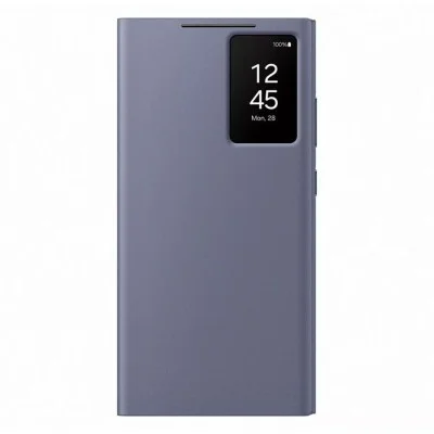 Cover Samsung S24 Ultra Smart View Case - Violet